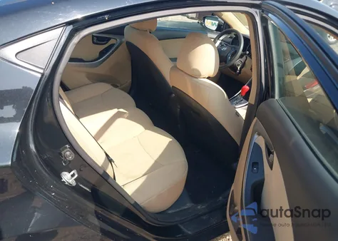 2013 Hyundai Elantra Gls from USA, damaged, VIN 5NPDH4AEXDH322567